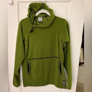 Melanzana micro grid hoodie